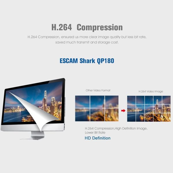 360 Degree Fisheye Lens Wifi Ip Camera With Motion Detection & Night Vision - Shark 960P - Image 5