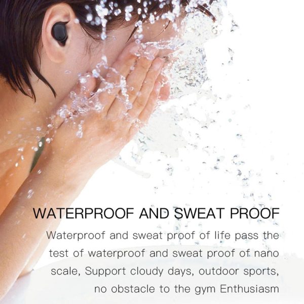 Wireless Bluetooth Earphones with Digital Display & Charging Box - H6 Tws - Image 5