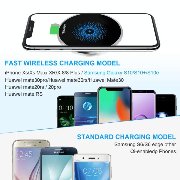 15W Ultra Thin Desktop Wireless Charger Embedded - Image 11