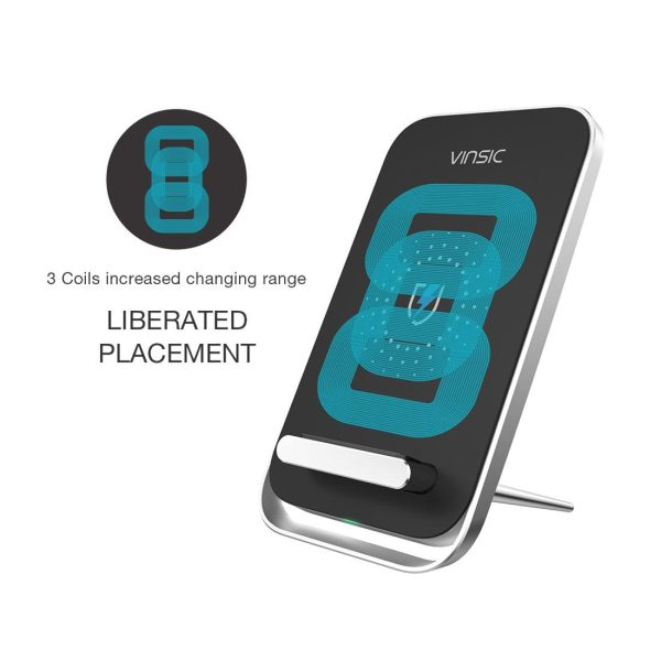 5V 1A Qi Wireless Fast Charger Vinsic Compatible - Image 6