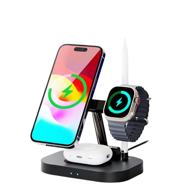 4 In 1 Foldable Wireless Charger Stand - Image 2