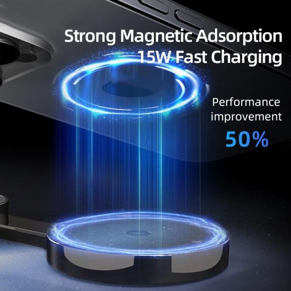 4 In 1 Foldable Wireless Charger Stand - Image 6