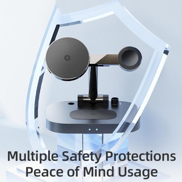 4 In 1 Foldable Wireless Charger Stand - Image 8