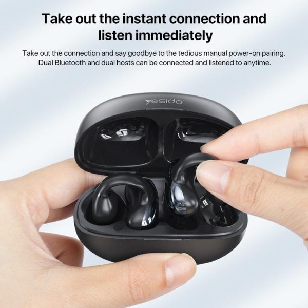 Wireless Ear Clip Earphone with Bluetooth 5.3 for Air Conduction - Image 4