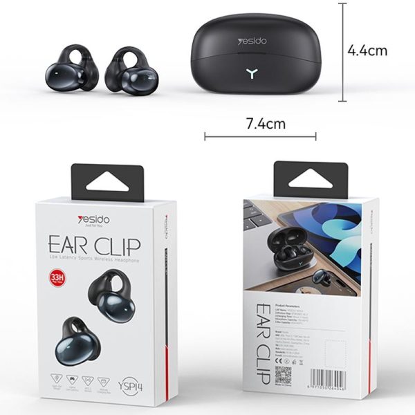 Wireless Ear Clip Earphone with Bluetooth 5.3 for Air Conduction - Image 7