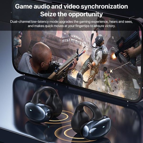 Wireless Ear Clip Earphone with Bluetooth 5.3 for Air Conduction - Image 12