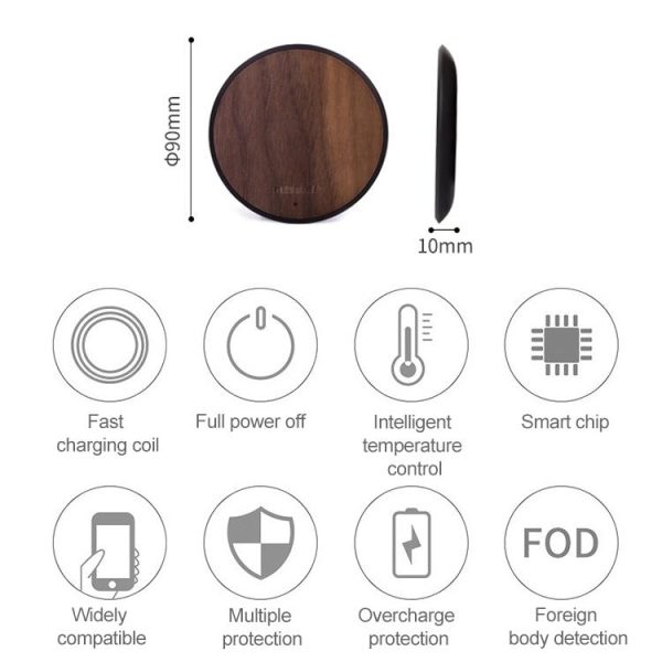 10W Fast Charging Wireless Charger Set - Image 3