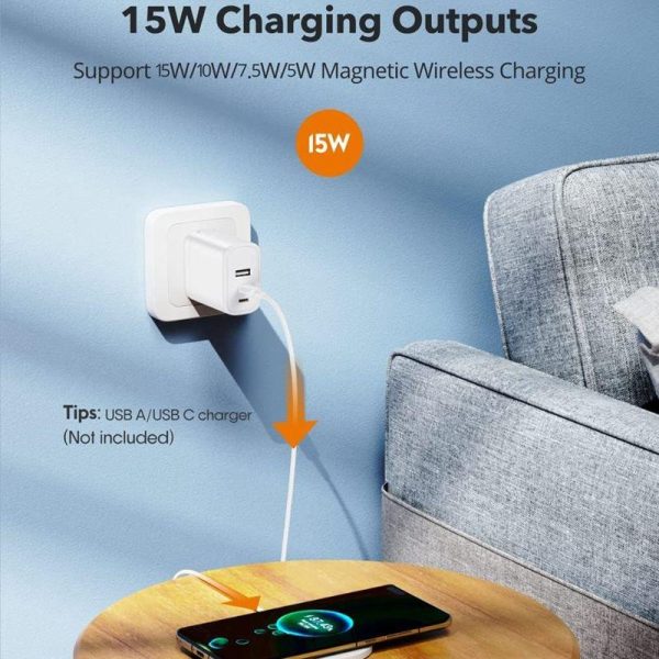 15W Magsafe Wireless Charger For Iphone / Airpods Pro - Image 5