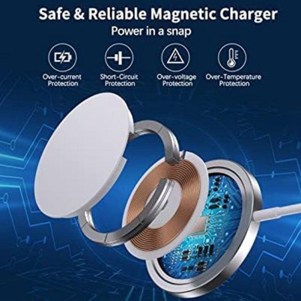 15W Magsafe Wireless Charger For Iphone / Airpods Pro - Image 7