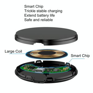 15W Fast Wireless Charger For Mobile Phones - Image 4