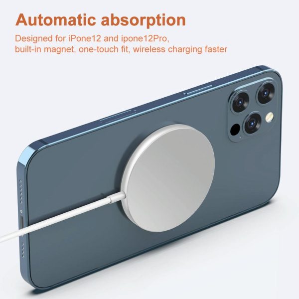 Aluminum Magnetic Wireless Charger - Image 6