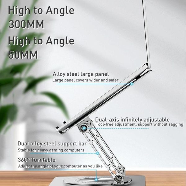 Lenovo Laptop Cooling Stand - Rotating Design - Image 3