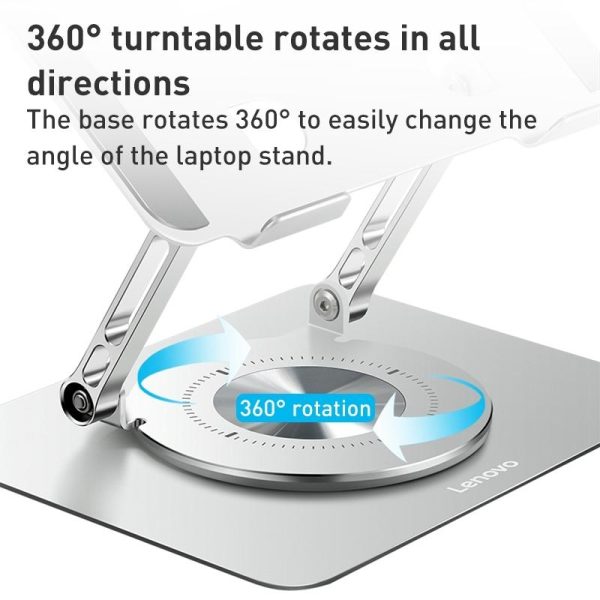 Lenovo Laptop Cooling Stand - Rotating Design - Image 5