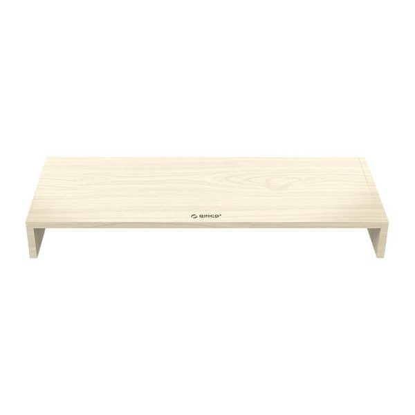 Natural Wood Monitor Stand - Holds Computer Screen - Image 3