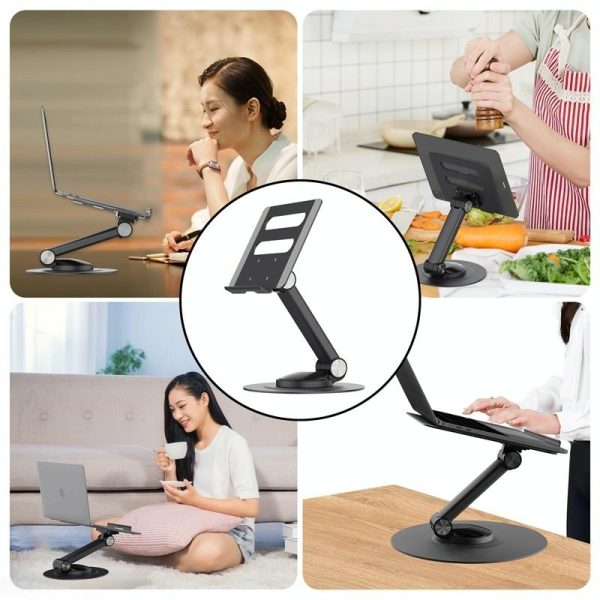 360 Degree Rotating Aluminum Laptop Stand Holder - Image 7