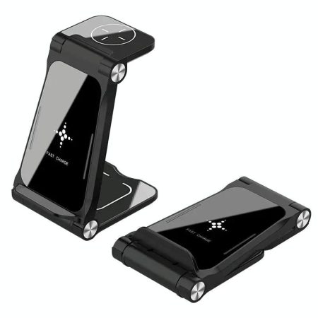 3 In 1 Foldable Fast Charging Station Qi Certified