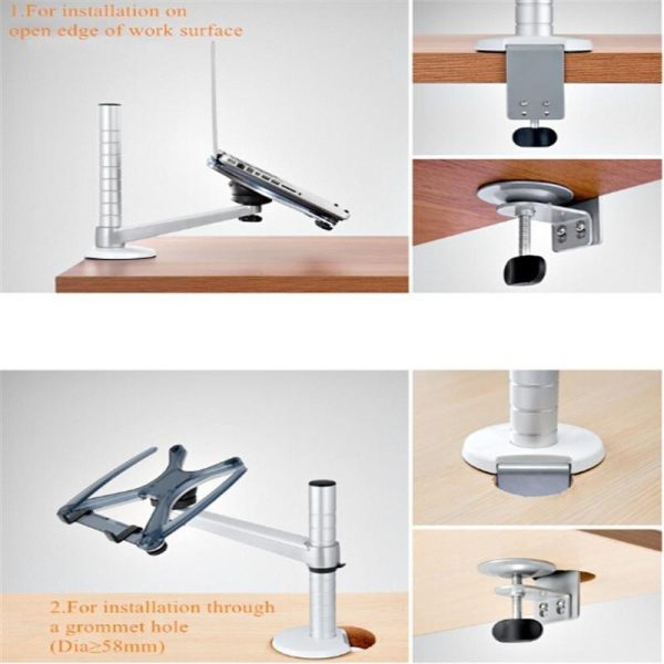 Adjustable Laptop / Tablet Stand - Dual - Image 6