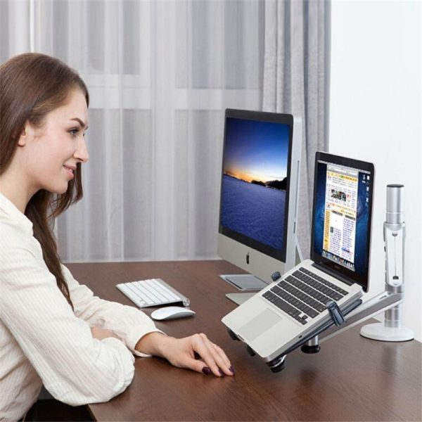Adjustable Laptop / Tablet Stand - Dual - Image 9