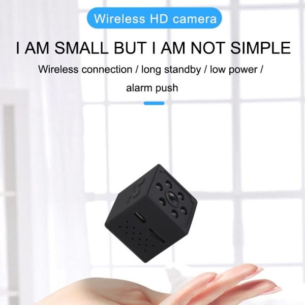 Smart Home Wifi Camera With 1080P Hd Motion Detection Night Vision & Tf Card Support - Image 7