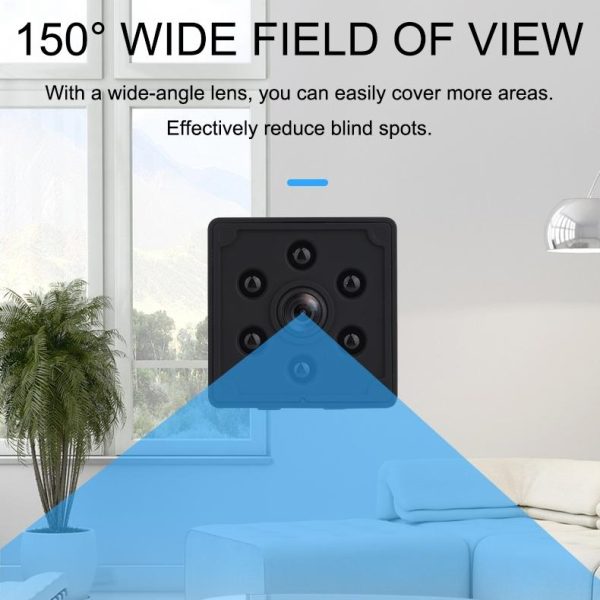 Smart Home Wifi Camera With 1080P Hd Motion Detection Night Vision & Tf Card Support - Image 8