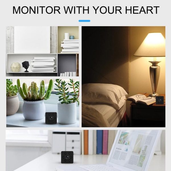 Smart Home Wifi Camera With 1080P Hd Motion Detection Night Vision & Tf Card Support - Image 9