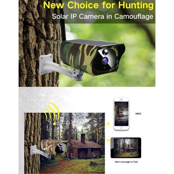 Wireless Solar Ip Camera With 1080P Hd Pir Motion Detection Night Vision And 64Gb Tf Card Support - Image 5
