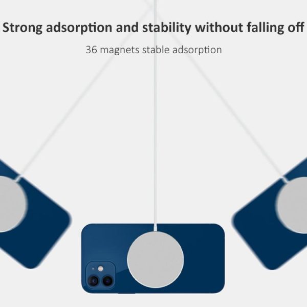 15W Round Magnetic Wireless Charger - Image 6
