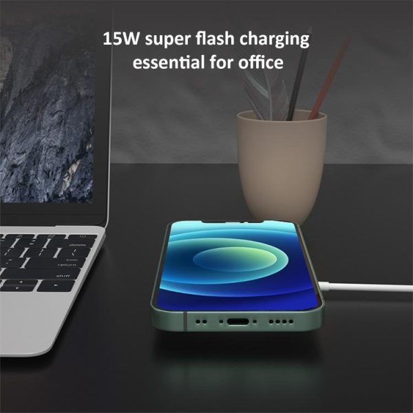 15W Round Magnetic Wireless Charger - Image 9