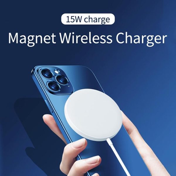 15W Round Magnetic Wireless Charger - Image 10