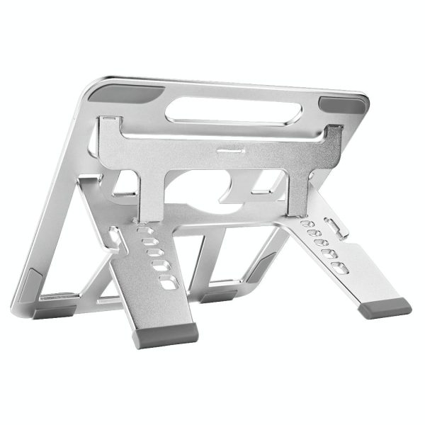 Adjustable Foldable Aluminum Laptop Stand - Portable Double Triangle Design - Image 9