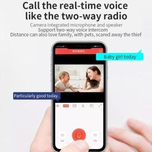 2.0Mp Wifi Light Bulb Camera With Motion Detection And Night Vision - Dual Light Source White - Image 7