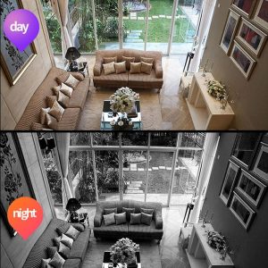 2.0Mp Wifi Light Bulb Camera With Motion Detection And Night Vision - Dual Light Source White - Image 11