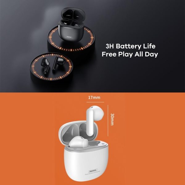 Wireless Stereo Bluetooth Earphones - True Music White - Image 7