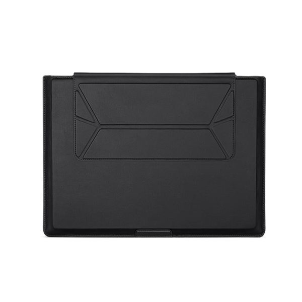 Universal Magnetic Laptop Holder Bag - Stitched Inner - Brown - Image 10