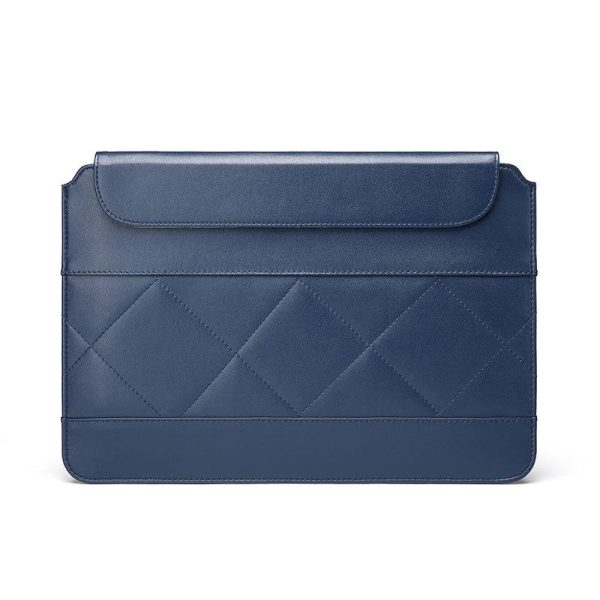 11-12 Inch Thin & Light Microfiber Leather Notebook Liner Bag for Computers - Blue