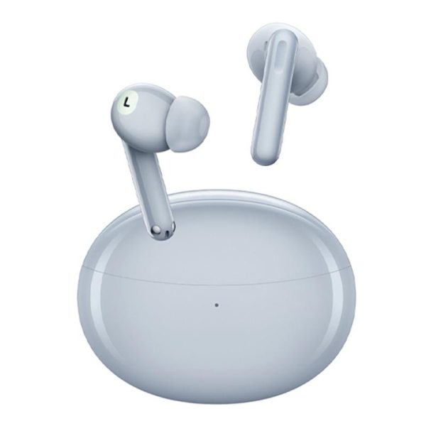 Wireless Active Noise-cancelling Earbuds for Music and Gaming - White - Image 2