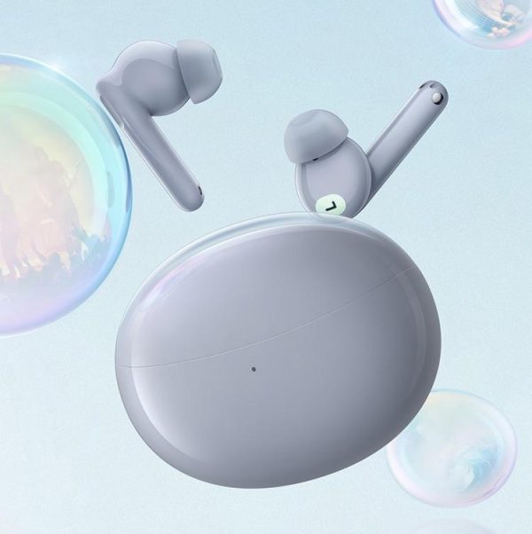 Wireless Active Noise-cancelling Earbuds for Music and Gaming - White - Image 3