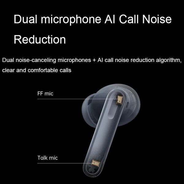 Wireless Active Noise-cancelling Earbuds for Music and Gaming - White - Image 13