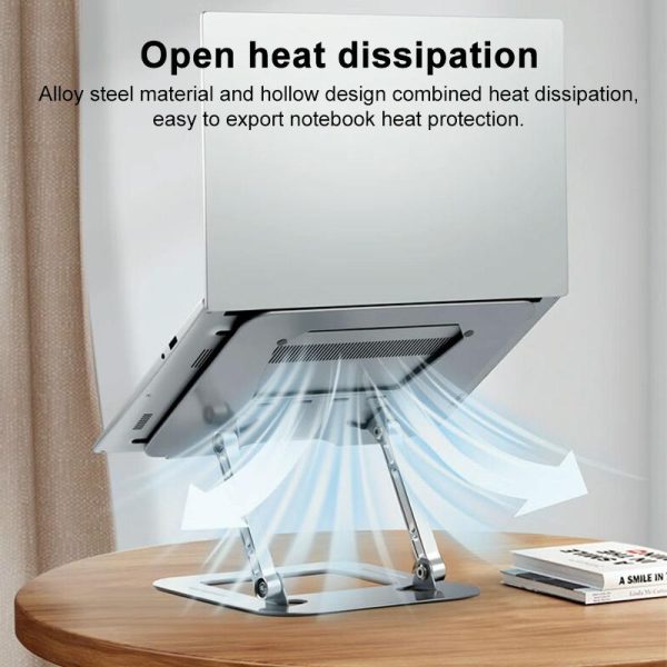 Lenovo Desktop Laptop Stand - Thinkplus Xt10 - Silver - Image 5