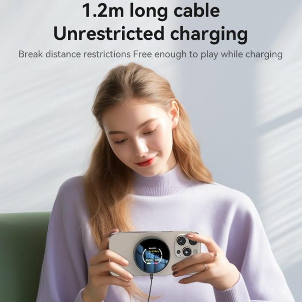 15W Magnetic Wireless Charger With Digital Display 1.2M - Image 8