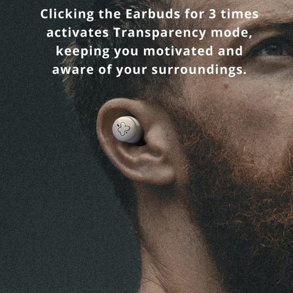 Wireless Anc Bluetooth Gaming Earbuds with Active Noise Reduction - Black - Image 8