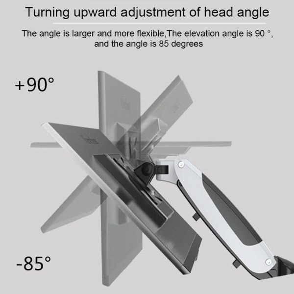 Gas Spring Wall-mounted Monitor Stand - Factory Design - Image 6