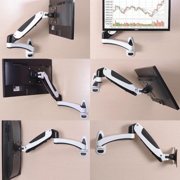 Gas Spring Wall-mounted Monitor Stand - Factory Design - Image 8