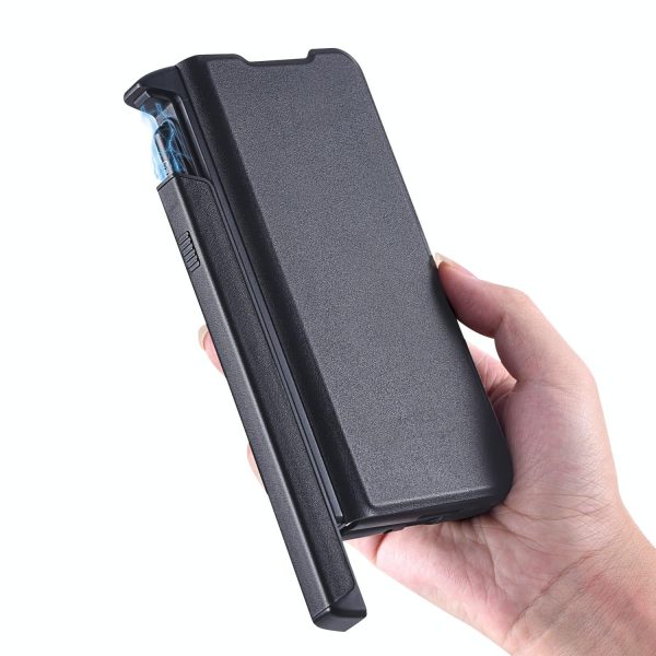 Foldable Magnetic Phone Case with Pen Holder for Samsung Galaxy z Fold 4 - Portable and Practical - Image 6