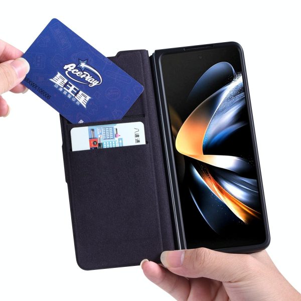 Foldable Magnetic Phone Case with Pen Holder for Samsung Galaxy z Fold 4 - Portable and Practical - Image 7
