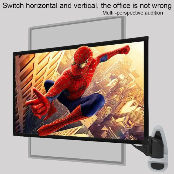Telescopic Wall-mounted Monitor Stand - Factory Colour - Image 7