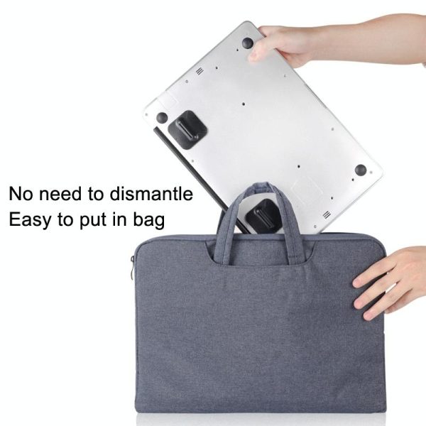 Foldable Laptop Stand - Portable and Compact - White - Image 6