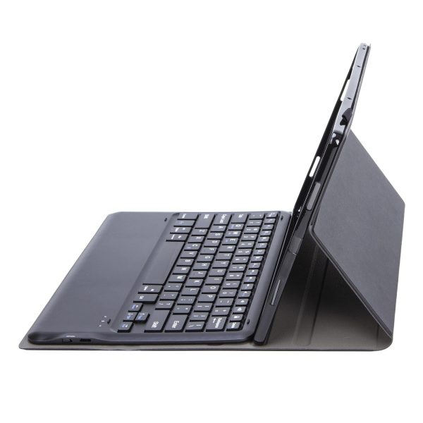Detachable Bluetooth Keyboard Leather Case For Ipad Pro 12.9 With Tpu Bracket - Black - Image 8