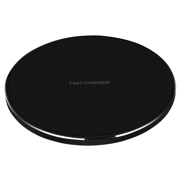15W Fast Qi Wireless Charger Black - Image 2