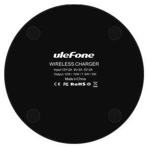 15W Fast Qi Wireless Charger Black - Image 4